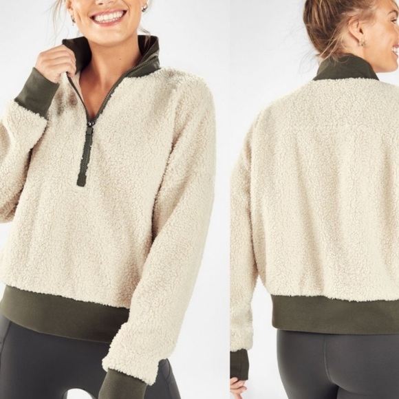 Fabletics dream polar fleece pullover size XS - Picture 2 of 7